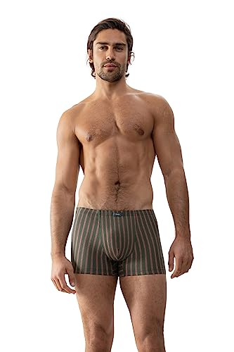 Mey Tagwäsche Serie 3 Col Stripes Herren Shorties Quartz Melange M(5) von Mey