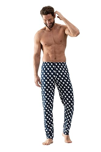 Mey Fashion Serie Cards Herren Homewear Hosen Yacht Blue M(M) von Mey