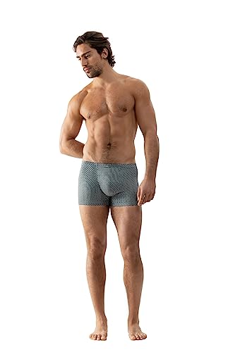 Mey Fashion Serie Diagonal Herren Shorties Deep Green L(6) von Mey