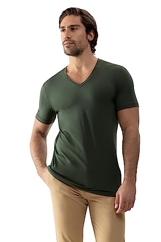 Mey Loungewear Serie Dry Cotton Colour Herren Homewear Shirts Deep Green L(L) von Mey