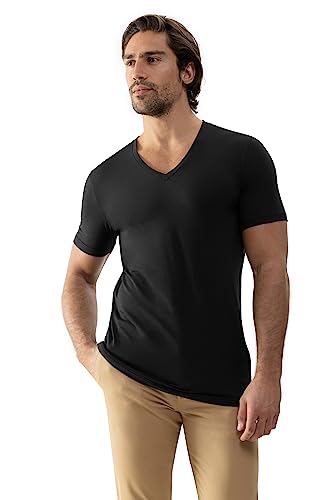 Mey Loungewear Serie Dry Cotton Colour Herren Homewear Shirts Schwarz L(L) von Mey