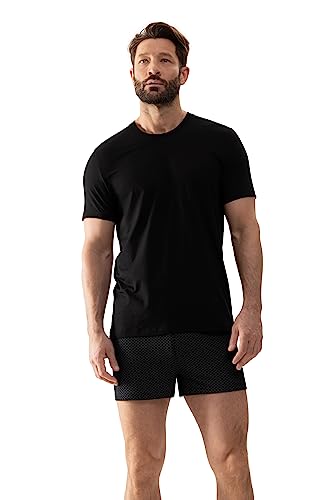 Mey Loungewear Serie Dry Cotton Colour Herren Homewear Shirts Schwarz L(L) von Mey