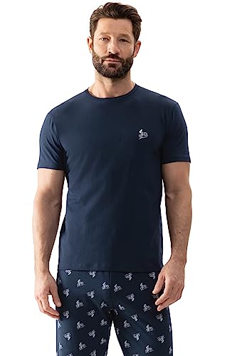 Mey Fashion Serie MTB Herren Homewear Shirts Yacht Blue XL(XL) von Mey