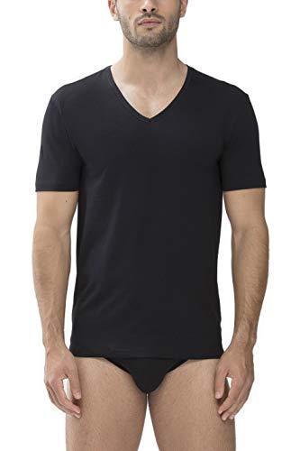 Mey Tagwäsche Serie Dry Cotton Herren Shirt 1/1 Arm Schwarz XXL(8) von Mey