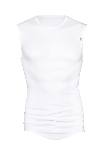 Mey Herren Unterhemd City-Jacke ohne Arm Noblesse, Größe:7 (XL), Farbe:101 Weiss von Mey