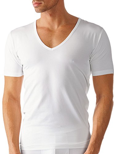 Mey - Herren V-Neck Business Shirt - Slim Fit ''Dry Cotton Functional'' Weiss (Das ''Drunterhemd'') 6 von Mey