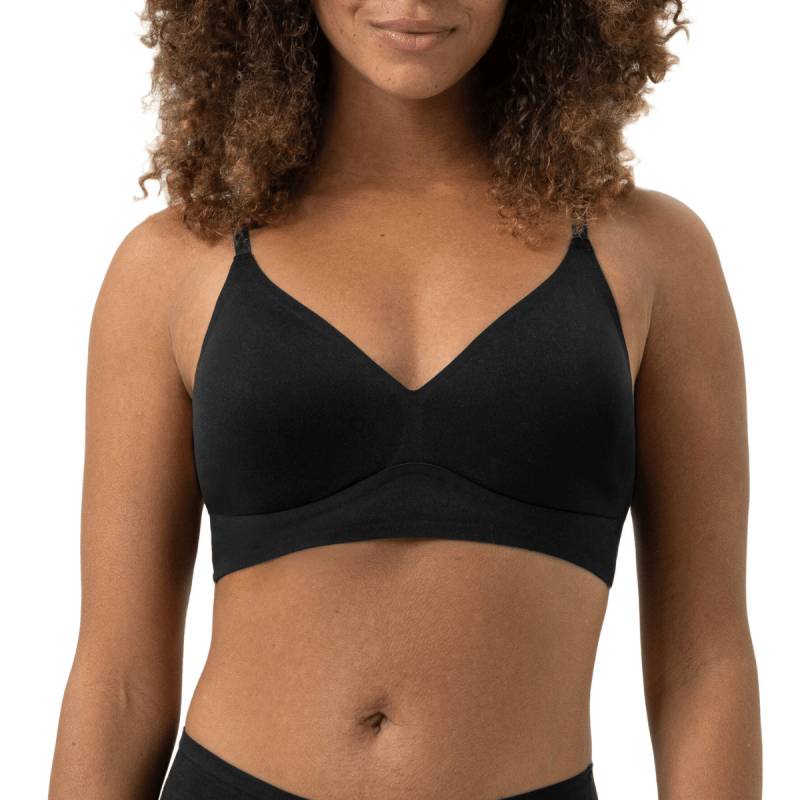 Mey Invisibles Triangel BH ohne Bügel, Schwarz, Größe: XL, Damen von Mey