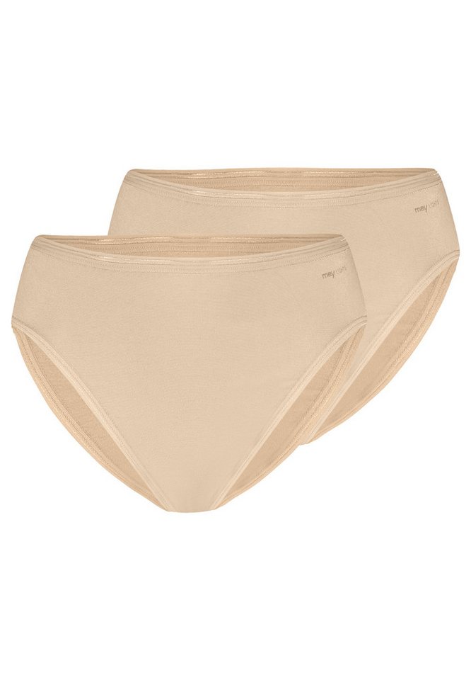 Mey Jazz-Pants Slips 2er Pack Lights Basic (Spar-Set, 2-St) Jazz Pants - Baumwolle - Baumwolleinsatz auf der Schrittinnenseite von Mey