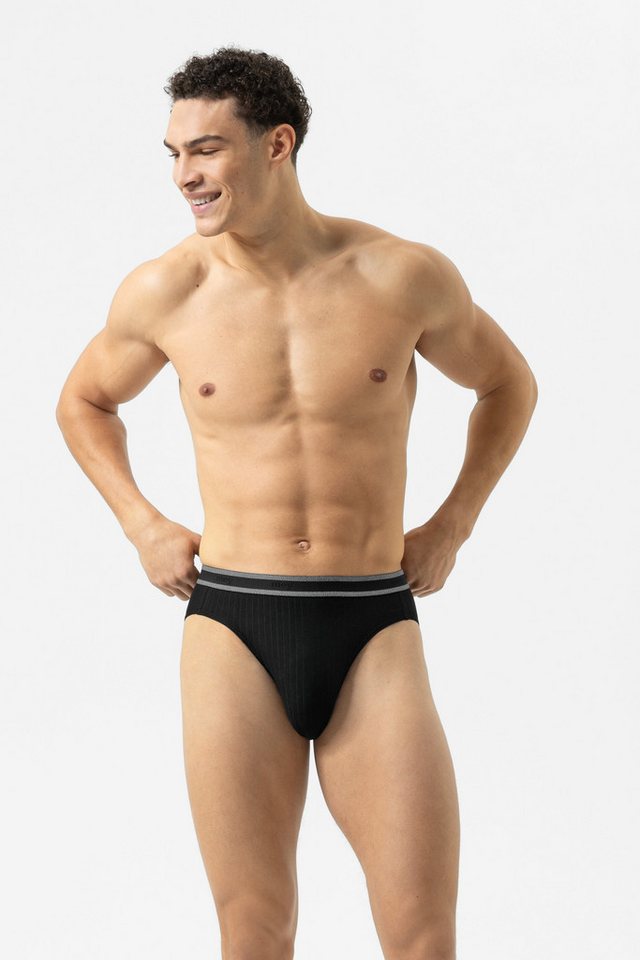 Mey Jazz-Pants Slips Herren Serie Unlimited Gestreift (1-St., 1er-Pack) Gestreift, Baumwoll-Mix, hautfreundlich, klassischer Sitz von Mey