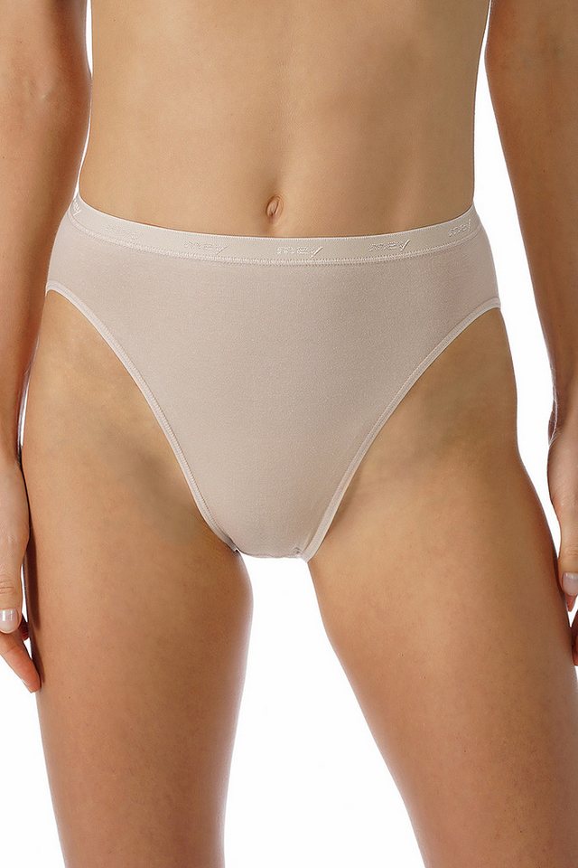 Mey Jazz-Pants Slips Serie Best Of (Vorteilspack, 3-St., 3er-Pack) Damen Slip mit hohem Beinausschnitt mittlere Leibhöhe von Mey