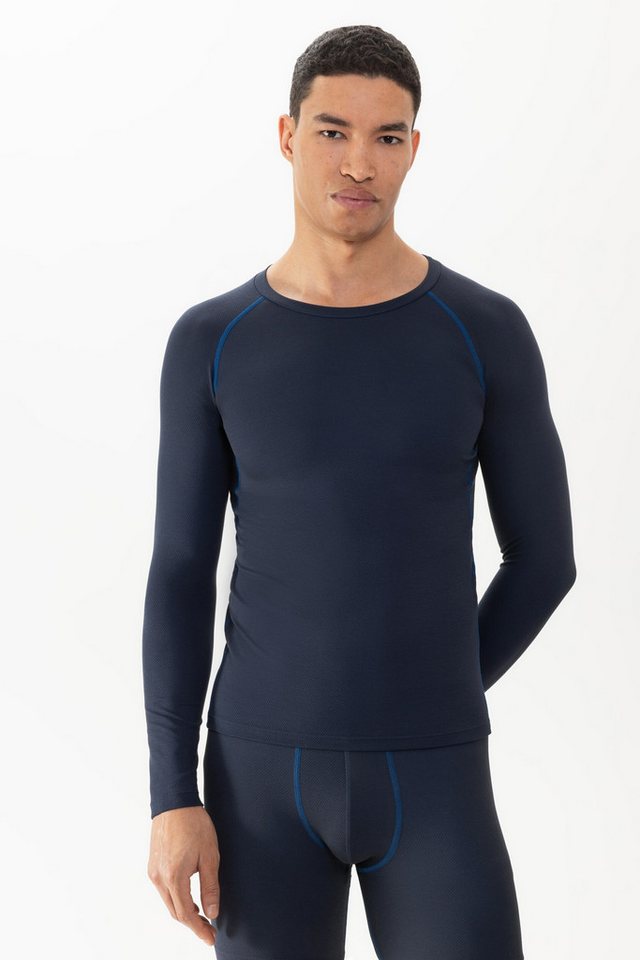 Mey Langarmshirt Herren Serie High Performance Uni (1-tlg) Longsleeve, Active Motion Schnittkonstruktion von Mey
