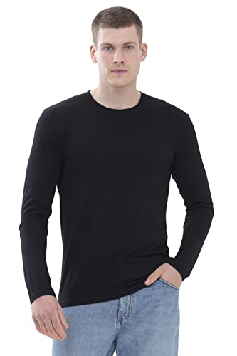 Mey Loungewear Serie Hybrid T-Shirt Herren Shirt 1/2 Arm Schwarz XL(XL) von Mey