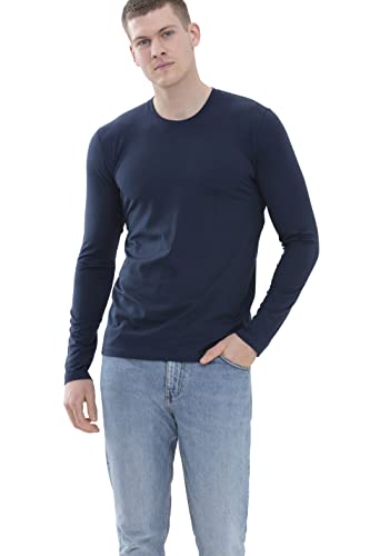 Mey Loungewear Serie Hybrid T-Shirt Herren Shirt 1/2 Arm Yacht Blue XXL(XXL) von Mey