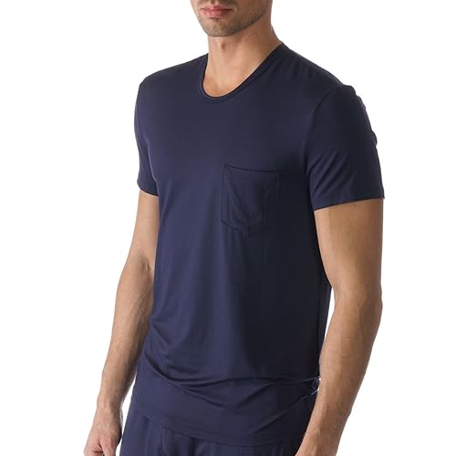 Mey Nachtwäsche Serie Jefferson Modal Herren Homewear Shirts Yacht Blue M(M) von Mey
