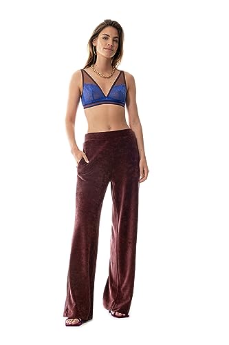 Mey Loungewear Serie Naemi Damen Yoga Pants Indigo Rose XL(XL) von Mey