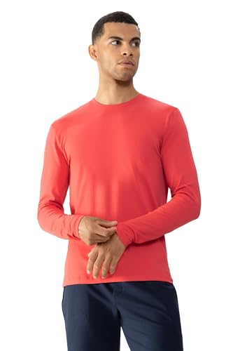 Mey Loungewear Serie Relax Herren Homewear Shirts Cherry Tomato XL(XL) von Mey