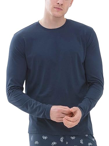 Mey Loungewear Serie Relax Herren Homewear Shirts Yacht Blue 3XL(3XL) von Mey