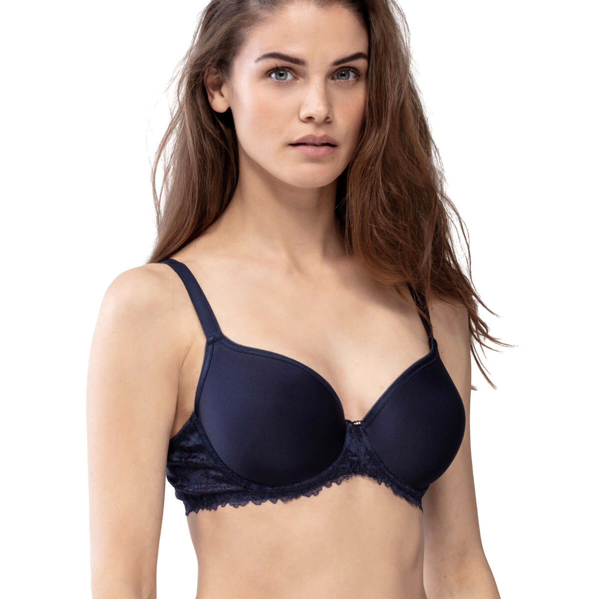 Mey Luxurious BH Mit Bügel, Farbe: Night Blau, Größe: 80F, Damen von Mey