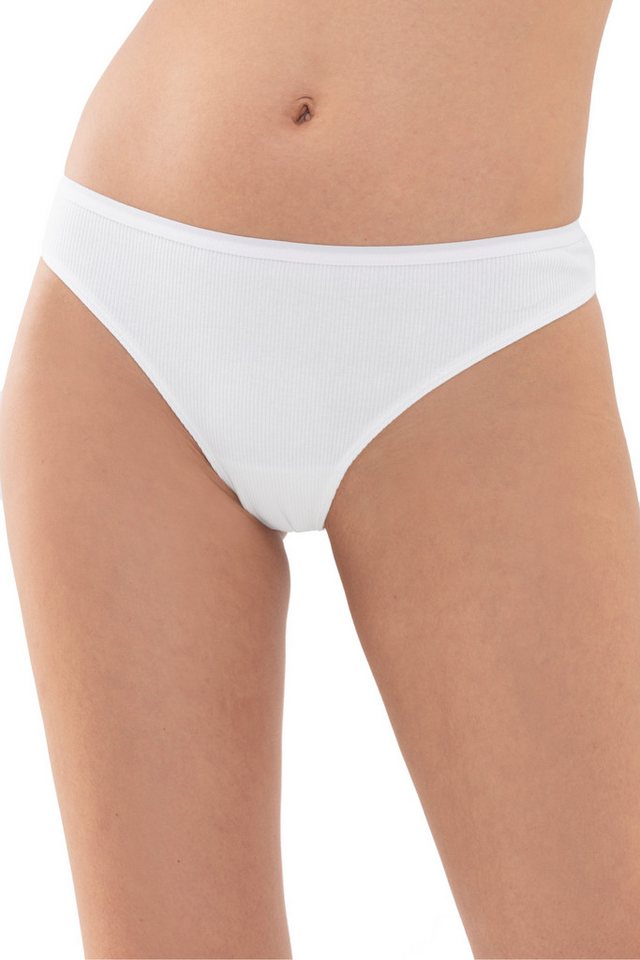 Mey Minislip ORGANIC COTTON Spitzenverzierung hinten von Mey