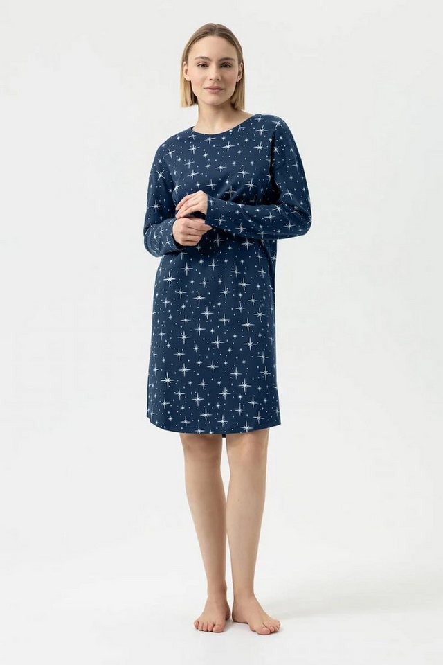 Mey Nachthemd Damen Nachthemd langarm POLAR SKY von Mey