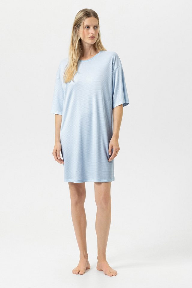 Mey Nachthemd Damen Serie Simple Stripes Gestreift (1-tlg) Basic Nachthemd, Gestreift, Interlock, Baumwolle von Mey