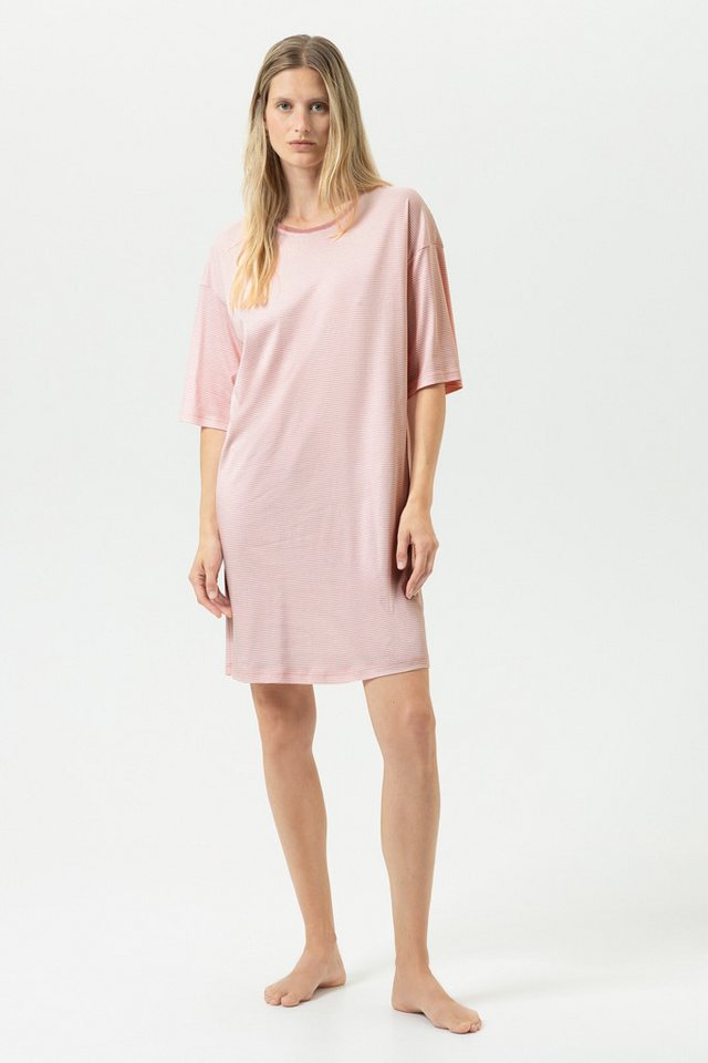 Mey Nachthemd Damen Serie Simple Stripes Gestreift (1-tlg) Basic Nachthemd, Gestreift, Interlock, Baumwolle von Mey