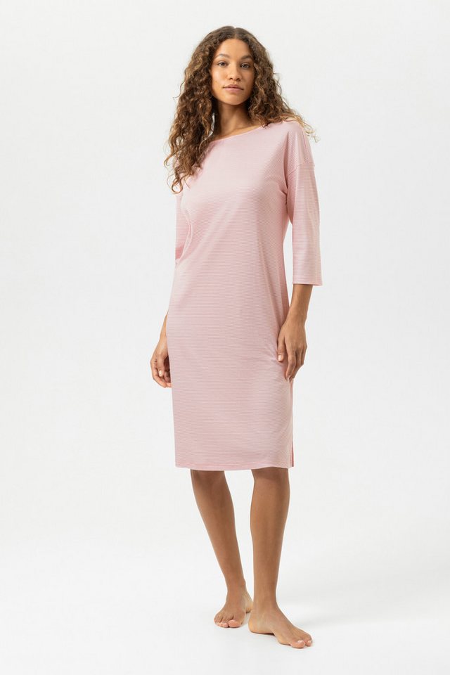 Mey Nachthemd Damen Serie Simple Stripes Gestreift (1-tlg) Feminines Nachthemd, Gemustert, Interlock, Baumwolle von Mey