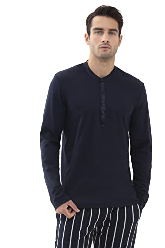 Mey Nachtwäsche Serie Aarhus Herren Homewear Shirts Indigo S(S) von Mey