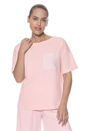 Mey Nachtwäsche Serie Adorable Lines Damen Homewear-Oberteile Bonbon Pink S(38) von Mey