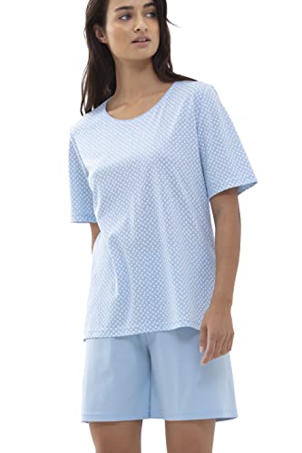 Mey Nachtwäsche Serie Emelie Damen Schlafanzüge kurz Dream Blue XL(44) von Mey
