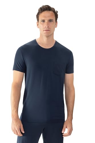 Mey Nachtwäsche Serie Jefferson Herren Homewear Shirts Yacht Blue XL(XL) von Mey