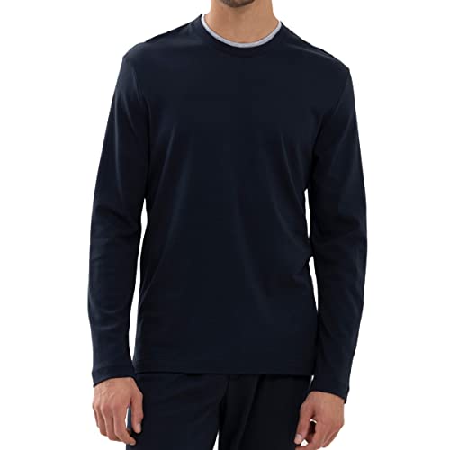 Mey Nachtwäsche Serie N8TEX 2.0" Herren Homewear Shirts Indigo M(M) von Mey
