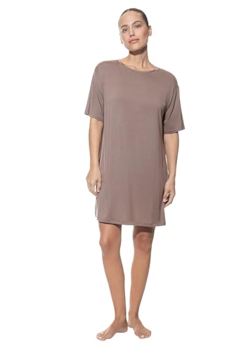 Mey Nachtwäsche Serie Pure Chic Damen Nachthemden Milk`n Coffee L(L) von Mey