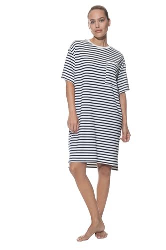 Mey Nachtwäsche Serie Pure Lines Damen Nachthemden Deep Shadow XS(XS) von Mey