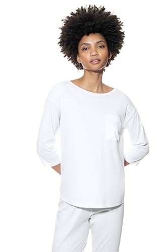 Mey Nachtwäsche Serie Malea Damen Homewear-Oberteile Weiss XS(36) von Mey