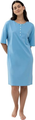 Mey Nachtwäsche Serie Sleepy & Easy Damen Nachthemden Summer Blue L(42) von Mey