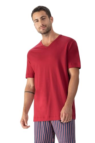 Mey Nachtwäsche Serie Solid Night Herren Homewear-Oberteile True Red M(M) von Mey