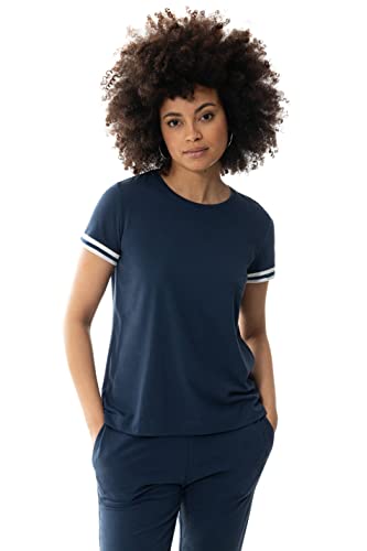 Mey Nachtwäsche Serie Tessie Damen Homewear-Oberteile Deep Shadow XS(XS) von Mey