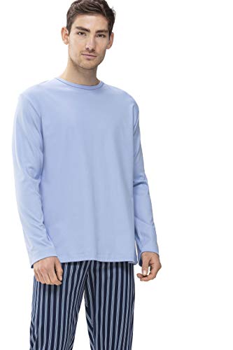 Mey Night Serie Springvale Herren Homewear Shirts Ciel XL(54) von Mey