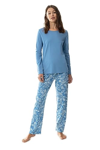 Mey Night Serie Ayda Damen Pyjama Dark Horizon XXL(46) von Mey