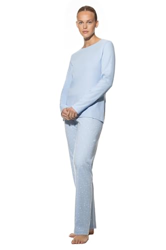 Mey Night Serie Erina Damen Schlafanzüge Dream Blue L(42) von Mey