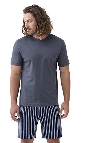 Mey Nachtwäsche Serie Portimo Herren Schlafanzüge kurz Soft Grey S(48) von Mey