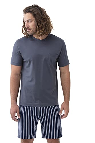 Mey Nachtwäsche Serie Portimo Herren Schlafanzüge kurz Soft Grey XL(54) von Mey