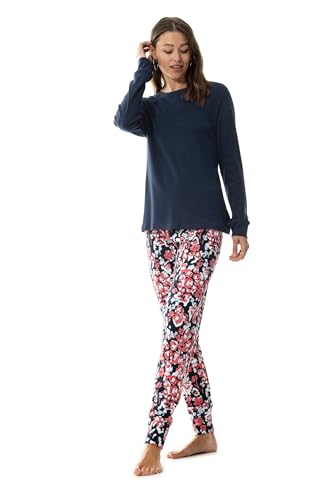 Mey Night Serie Talisa Damen Schlafanzüge Night Blue 3XL(48) von Mey