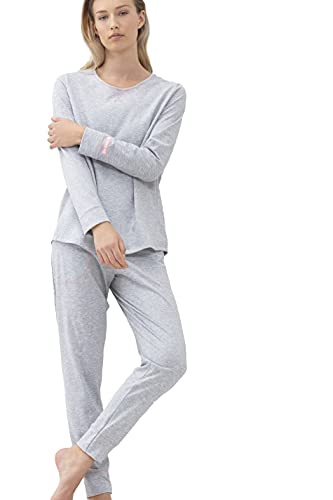 Mey Nachtwäsche Serie Zzzleepwear Damen Yoga Pants Stone Grey Melange L(L) von Mey