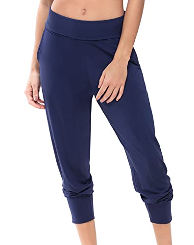 Mey Nachtwäsche Serie Sleepy & Easy Damen Yoga Pants True Blue M(40) von Mey