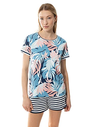 Mey Night2day Serie Daisy Damen Homewear-Oberteile Frost Blue S(S) von Mey