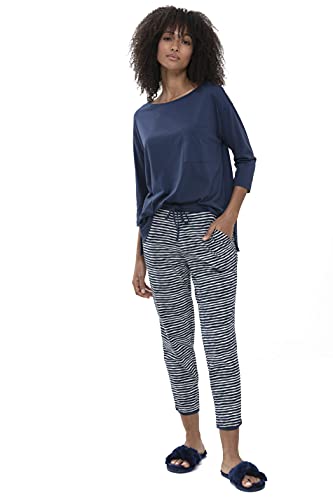 Mey Nachtwäsche Serie Liah Damen Homewear-Oberteile New Blue XS(XS) von Mey