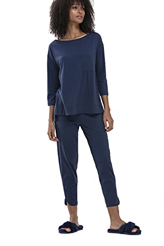 Mey Nachtwäsche Serie Liah Damen Yoga Pants New Blue XL(XL) von Mey