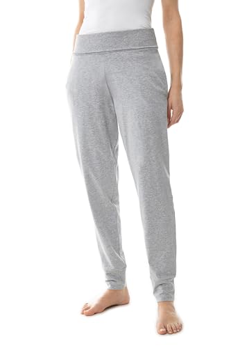 Mey Nachtwäsche Serie Yona Damen Yoga Pants Grey Melange M(M) von Mey